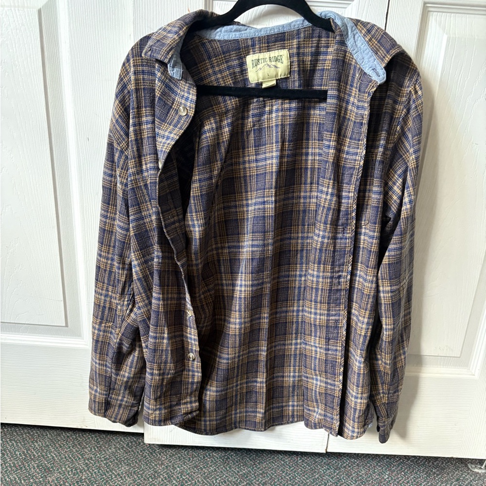 Plaid Lightweight Shirt Jacket